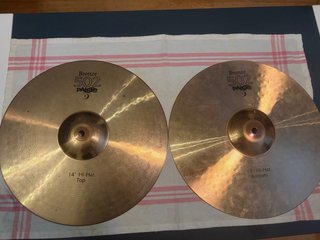 Hi-Hat Paiste 502 Bronze 14 pulgadas