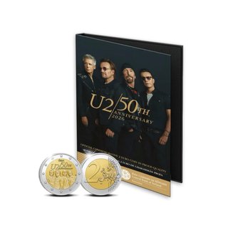 Moneda 2 Euro U2 50 Aniversario Proof