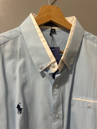 Camisa Polo Ralph Lauren Azul