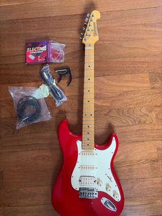 Guitarra Eléctrica Bullfighter Roja
