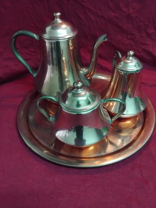 Juego de Café de Metal