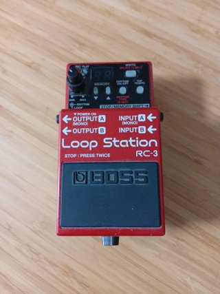 Loop Station Boss RC-3