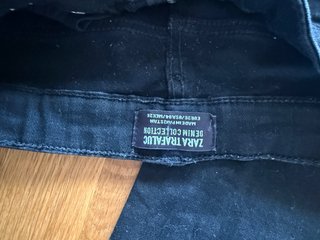 Pantalón elástico negro Zara Trafaluc