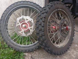 Juego de Ruedas Pitbike 17/14