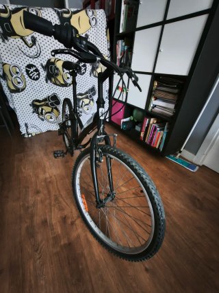 Bicicleta de Montaña Negra
