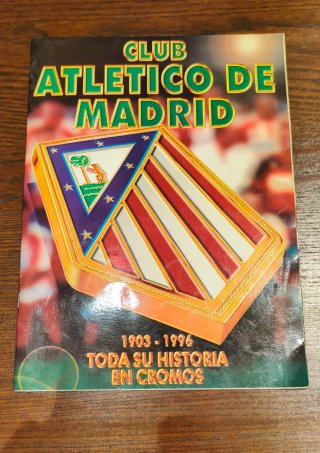 Álbum de Cromos Club Atlético de Madrid 1903-1996