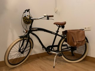 Bicicleta Urbana Airbici Cruiser Negra