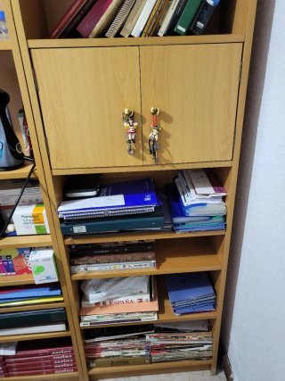 Librería BILLY IKEA Se hizo un armario