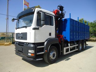 MAN TGA 33 440-CAMIONES GRUAS