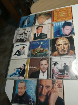 Lote de 14 CDs de Música Pop