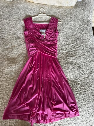 Vestido de fiesta Vintage Alfredo Vil rosa