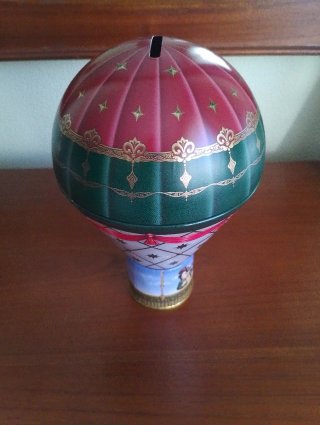Porta Monete Natalizio a Forma di Palloncino