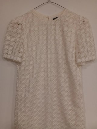 Blusa Massimo Dutti Blanca Talla M