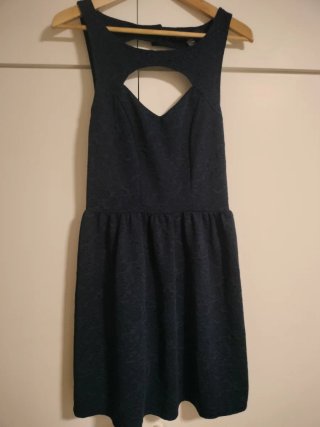 Vestido de fiesta de azul marino