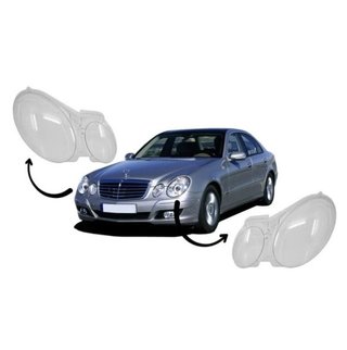 Tulipas cristal de faros Mercedes Clase E W211