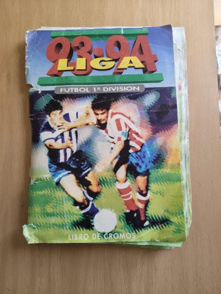 Álbum de Cromos Liga 93/94 Ediciones Este