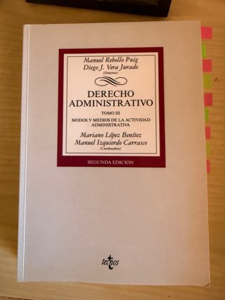 Libro DERECHO ADMINISTRATIVO