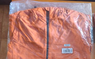 Chubasquero Naranja Talla XL