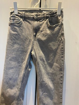 Pantalones Vaqueros Grises Niño 11-12 Años
