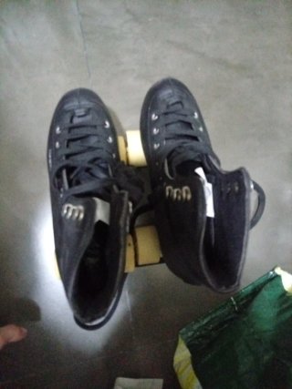 Patines Oxelo Negros Talla 37 en muy buen estado