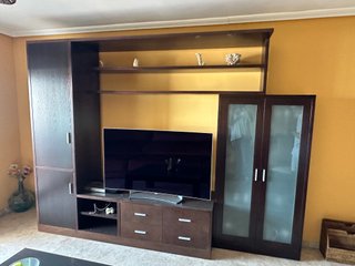 Mueble de salón para TV almacenaje y estanterías