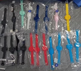 Lote de 19 Pulseras de Silicona