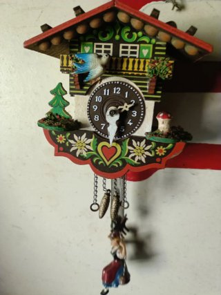 Reloj de cuco tradicional
