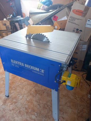 Sierra de mesa Elektra Beckum PK 255