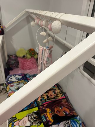 Cama Infantil Montessori Casita Blanca
