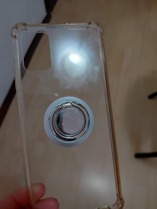 Funda Transparente Samsung Galaxy A51 con Anilla