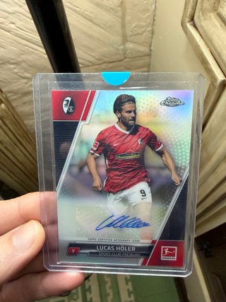 Carta Autografiada Topps Chrome Lucas Höler
