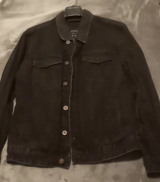 Chaqueta tejana negra Lefties talla M hombre