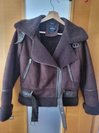 Chaqueta Borreguito Lefties Marrón Talla S
