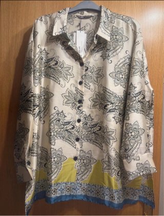 Camisa Estampada Zara
