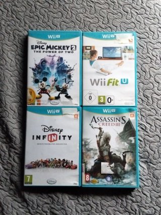 Lote 4 Juegos Wii U