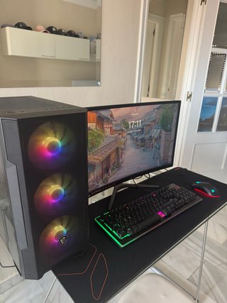 PC GAMING RTX 4060 Ti +MONITOR MSI +SETUP COMPLETO