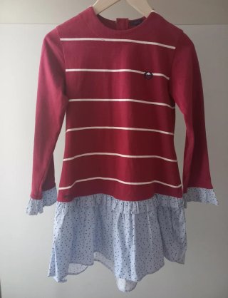 Vestido Nel Blu (Miranda) Talla 12 Años