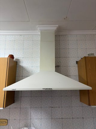Campana extractora Cata blanca