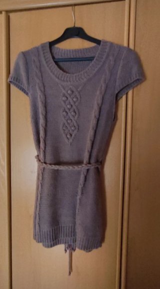 Jersey de punto marrón talla L/XL
