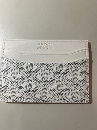 Tarjetero Goyard Blanco