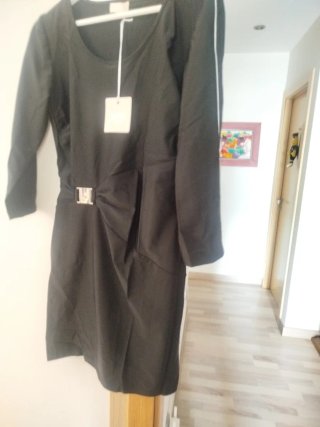 Vestido Negro Liu Jo Talla S