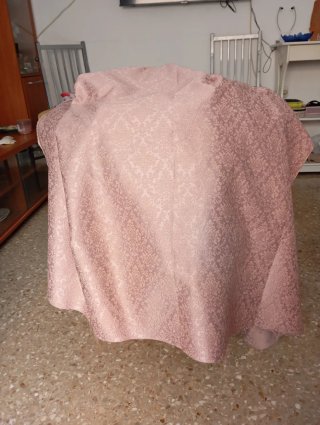DAMASCO ROSA EMPOLVADO