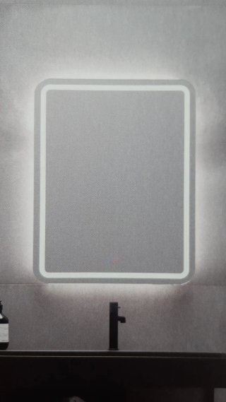 Espejo de baño con luz LED