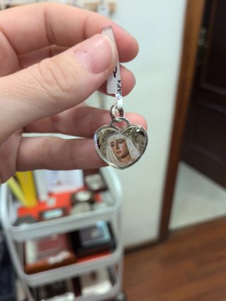 Medalla Corazón Esperanza de Triana Plata