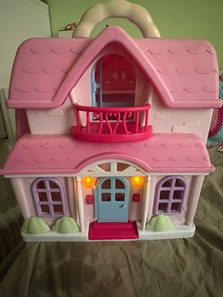 Casita de Juguete Portátil con Luz