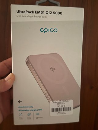 Batería Portátil Epico UltraPack EM51 Qi2