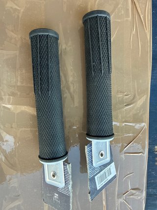Puños para bicicleta negros