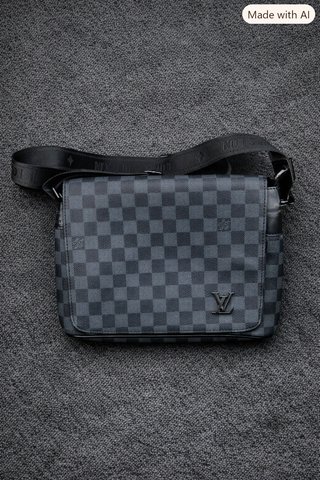 Bolso Damier Graphite