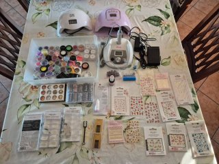 Kit completo unghie semipermanenti e gel