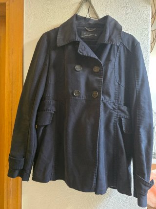 Casaco Zara Azul Tamanho L